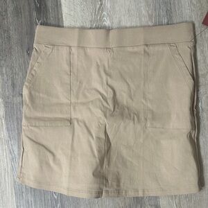 Casual Tan Women's Skort